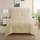 Sweet Home Collection Bettdecken-Set Doppelbett, 5-teilig, Beige, Größe: Zwilling, Farbe: Cremefarben