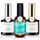Modelones Base Coat Top Coat Primer Set 3 Teilig – No Wipe UV LED Gel Unterlack Ueberlack 15 ml, Farbe: Clear