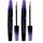 Manhattan No End Mascara, Wimperntusche in Tiefschwarz für endlos lange Wimpern mit ultimativem Volumen, Farbe Intense Black 1010Z, 1 x 8ml (Packung mit 2), Größe: 8 ml (2er Pack), Farbe: Intense Black