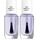 ARTDECO Nail Whitener Classic transparenter Nagellack French Look 2 x 10 ml, Größe: 10 ml (2er Pack), Farbe: transparent lila