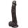 Xocity 27cm XLL Realistischer Dildo mit Starker Saugnapf, Dilos Sexspielzeug für Frauen, Männer Analdildo Anal Plug, Dildo Gross Lang Sex Toyset for Women (Schwarze Schokoladenfarbe), Farbe: Schwarze Schokoladenfarbe