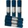 6 Rollen Schwerlast Müllsäcke, à 15 QUALITY PLUS Müllbeutel, Müllsäcke blau, Mülltüten extrem reissfest, 120l, 700x1100mm, 70my | speziell für Gewerbe, Bau, Bauschutt und Garten, Größe: 6 Rollen, Farbe: 70my