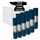 1 Karton Schwerlast Müllsäcke, 10 Rollen à 15 QUALITY PLUS Müllbeutel, Müllsäcke blau, Mülltüten extrem reissfest, 120l, 700x1100mm, 70my | speziell für Gewerbe, Bau, Bauschutt und Garten, Größe: 15 stück (10er Pack), Farbe: 70my
