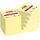 Post-it Super Sticky Notes, Packung mit 12 Blöcken, 90 Blatt pro Block, 47,6 mm x 47,6 mm, Farbe: Gelb - Extra-stark klebende Notizzettel für Notizen, To-Do-Listen und Erinnerungen, Größe: 8 + 4 Blöcken, Farbe: Gelb