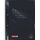 vBRUNNEN 1067928190 Notizblock/Collegeblock Student Colour Code (A4 kariert, Lineatur 28, 90 g/m², 80 Blatt) schwarz (Schwarz | 5er Pack, A4 | 5er Pack), Größe: A4 | 5er Pack, Farbe: Schwarz | 5er Pack