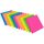 ZCZN Haftnotizen Klebezettel 12 Blöcke x 100 Blatt, Sticky Notes 76 x 76 mm in 6 Neonfarben (Blau, Neongrün, Neongelb, Orange, Hellorange, Magenta), Größe: 12, Farbe: Mehrfarbig
