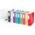 Leitz Qualitäts-Ordner 180° Active WOW, 10er Pack, A4, Breit, Abgerundeter Rücken, 8,2 cm breit, Gummibandverschluss, Leichtes Polyfoam, Plastik-Ordner, WOW Serie, Farblich sortiert, 11060099, Stil: Breit, Größe: 10 Stück, Farbe: farblich sortiert