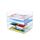 4-stöckige Ablagekorb für A4, Dokumentenablage aus PET Kunststoff, Briefkorb, Briefablage Organizer (Transparente) (4pcs, Transparent), Größe: Pack of 4 - 31.5 x 25 x 28.5 cm, Farbe: Transparent