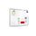 ALLboards EXPO Magnet-Whiteboard mit Aluminiumrahmen 40 x 30 cm beschreibbar und trocken abwischbar Wandtafel, Größe: 40x30cm, Farbe: Premium