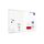 Allboards, magnetisches Whiteboard mit Expo-Alurahmen, trocken abwischbar und beschreibbar, wandmontierbar, 180 x 120 cm., Größe: 180B x 120H cm, Farbe: Premium