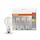 Osram LED Base Classic A, in Kolbenform mit E27-Sockel, Nicht Dimmbar, Ersetzt 60 Watt, Filamentstil Klar, Warmweiss - 2700 Kelvin, 3er-Pack, Stil: Klassisch, Größe: 3 Stück (1er Pack), Mustername:: Klar, Farbe: Klar