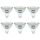 DiCUNO GU5.3 LED Lampen 5W, 12V MR16 Reflektor, Ersetzt 50W Halogen Spots, 4000K Neutralweiß, 500lm, 120°Abstrahlwinkel, LED Leuchtmittel, AC/DC, Flimmerfrei, Nicht dimmbar, 6er Pack