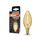 Osram LED-Lampen, Vintage-Edition, 12 Watts Ersatz, E14, B-shape, 2400 Kelvin, Warm Comfort Light, Klares Glas, single Pack