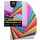 OfficeTree 100 x Glitzerpapier zum Basteln A4 – 20 Farben 250g/m² - Glitzer Papier A4 Bunt - Glitzer Bastelpapier - Glitzer Karton zum Basteln und Gestalten