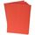 kangaro - Tonpapier Rot DIN A4-160g/m² FSC mix – 50 pack - Briefpapier Bastelpapier DIY, K-0039-075, 29.7x21x1