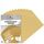 MarpaJansen 361.530-98 Tonzeichenpapier - (DIN A4, 100 Bogen, 130 g/m²) - zum Basteln & Gestalten - gold, Mehrfarbig, One Size