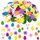 JULBEAR Aufkleber Ostern 300 Stück Glitzermoosgummi Selbstklebend für Kinder Kunsthandwerk Heimdekoration Ei Hasen Küken Blumen