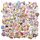 120 Stück Cute Sticker Aesthetic, rosa Coquette Aufkleber Mädchen, wasserdichte Vinyl Sticker Mädchen, ästhetische süße Stickers für Scrapbook Laptop Fotoalbum Journal Dekoration