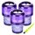 V11 Filter für Dyson 3 Stück Ersatz Filter für Dyson V11 Waschbar Filter für Dyson V11 SV14 Animal Drehmomentantrieb Komplett Staubsauger Ersetzen Sie # DY-970013-02