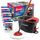 O-Cedar Mop und Eimer Frustfreie Verpackung Microfiber Floor Cleaning System Spin Mop and Bucket with 4 Extra Refills