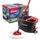 O-Cedar EasyWring SpinMop, Plastik, rot, grau, Standard