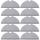 10 Stück Wischtücher für Roborock Q5 Pro/Q5 Pro+/Q8 Max/Q8Max+/S5/S5 Max/S6/S6 Pure/S6 MaxV/Q7/Q7Max Roboter Saugroboter, Mopp Cloth Wischtuchpads Zubehör Ersatz