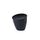 Mepal - Küchenabfalleimer Calypso - Kleiner Mülleimer mit Deckel - Komposteimer Küche - Ideal für die Küchenorganisation - Küchenhelfer & Spülmaschinenfest - 2200 ml - Nordic black