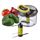 Tefal K13204 Ingenio 5-Sekunden-Zerkleinerer ohne Strom, Fassungsvermögen: 900ml, Multizerkleinerer, Universalzerkleinerer für Gemüse, Obst, Nüsse, Knoblauch, Babynahrung, Schwarz/Grün/Transparent