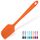315℃ Hitzebeständiger Großer Silikon Spatel: U-Taste Antihaft Flexibler Nahtloser Teigschaber, Backen Kochen Silikon Küchenutensilien mit Nylonkern zum Mischen Rühren Schaben (29cm, Orange)