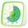 Yunbaoit Visueller Timer für Kinder & Erwachsene, 60 Minuten Dinosaurier Countdown Timer mit Stummer Flash Funktion, Zeitmanagement Tool für Klassenzimmer, Haus, Küche, Büro (Grün)