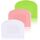 Teigschaber Teigschaberkarte Silikon,Dough Scraper card Spatelset für Kuchen, Pizza, Brotschneiden, Küchenbedarf für Brot Backen Kuchen Enthusiasten Anfänger Profi Bäcker 3 Stück(Weiß+Grün+Rosa)