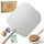 Blumtal Pizzaschieber 30,5x30,5 cm Fläche + abnehmbarer Holzgriff 24,5 cm - Pizzaschaufel ultra robust - Pizza Wender/Brotschieber - Zubehör Pizza Schaufel mit Aufhängehook - Pizzaschieber Holz