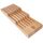 ZWILLING Schubladen-Einsatz für Küchenmesser aus Holz, Aufbewahrung für 12 Messer, 41 x 15,5 x 4,8 cm, Braun
