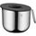 WMF Function Bowls Rührschüssel Edelstahl mit Deckel 2,5l, Rührschüssel mit Spritzschutz 18,5 cm, Cromargan Edelstahl poliert, Innenskalierung, spülmaschinengeeignet