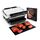 Tefal OptiGrill Elite Kontaktgrill, 12 automatische elektrische Grillprogramme, Digitales Display mit Garstufenanzeige, abnehmbare Platten, Elektrogrill, Edelstahl, GC750D16