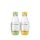 SodaStream Kunststofflasche |0,5L |BPA-frei|grün & gelb |2er-Pack