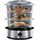 Russell Hobbs Dampfgarer [normale Größe] 9,0l (60 Minuten Timer + Abschaltautomatik, 3 spülmaschinengeeignete Dampfgarbehälter + Reisschale/Reiskocher + 6 Eierhalter/Eierkocher, BPA-frei) 19270-56