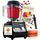 NUTRI-BLENDER MAX+ Hochleistungsmixer 2000W Standmixer Smoothie Hochleistung Smoothie-Maker Profi Mixer Blender - 2L Tritan, BPA-FREI, 9 Stufen, Digital-Timer Inkl. Smoothie Rezeptbuch