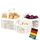 uandu Kartoffel Aufbewahrungsbox 3er Set – Kartoffelbox für Küche, Zwiebelbox & Knoblauch Aufbewahrung, Küchen Organizer
