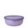 Mepal Multi Bowl Cirqula Round - Mikrowellen Geschir - Geeignet als Luftdichte Aufbewahrungsbox für den Kühlschrank, Mikrowellengeschirr & als Frischhaltedosen - 1250 ml - Vivid lilac