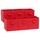 Amazon Basics Foldable Storage Cubes, 6 Stück, Rot, 26.6 x 26.6 x 27.9 cm