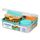 Sistema Bento Box TO GO Brotdose mit Fächern | 1,65 L Lunchbox mit Joghurt- /Fruchtbehälter | Lunchbox Kinder & Erwachsene | Blaugrün