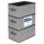 TOPP4u 3er Set Aufbewahrungsboxen aus Stoff 30x21x18 cm - Boxen Aufbewahrung - faltbare Aufbewahrungsbox - Schubladen Organizer Box - Kleiderschrank Kisten - Kleine Stoffboxen, Ordnungsbox Grau-Beige