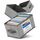TOPP4u 3er Set Kleine Aufbewahrungsbox 26x18x15 cm - Boxen Aufbewahrung - Aufbewahrungsbox faltbar - Schubladen Organizer Box - Faltbox Kisten Kleiderschrank Stoffboxen für Unterwäsche, Hosen, Socken