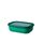 Mepal - Multi Bowl Cirqula Rectangular - Vorratsdose mit Deckel - Geeignet als Luftdichte Aufbewahrungsbox für den Kühlschrank, Mikrowellengeschirr & als Frischhaltedosen - 1000 ml - Vivid green