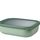 Mepal Multi Bowl Cirqula Rectangular - Mikrowellen Geschir - Geeignet als Luftdichte Aufbewahrungsbox für den Kühlschrank, Mikrowellengeschirr & als Frischhaltedosen - 2000 ml - Nordic sage