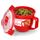 Sistema Microwave Suppentasse, klein | mikrowellengeeignete Frischhaltedose | 565 ml | BPA-frei | rotn