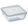 Behälter Quad, C/T, 20 x 20 x 7 cm, 2 l, C&F PX