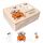 Creative Deco Halloween Deko Outdoor/innen für Süßigkeiten | Personalisierte Holzkiste | Geschenkbox Box für Süßes oder Saures | Individuelles Geschenk | Garten Accessoires Dekoration Schale