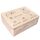 Creative Deco Erinnerungsbox Baby Personalisiert mit Namen | 40 x 30 x 14 cm | Individuelle Erinnerungskiste Geschenk zur Geburt für Mädchen und Jungen | Holzkiste mit Deckel | Farbdruck